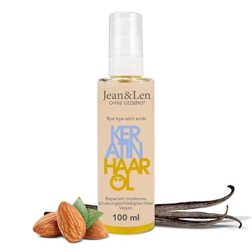 Jean & Len Haaröl Keratin, vegan, 100 ml