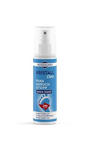 Murnauers Kristall Deo Fuss Geruch Stopp Fußdeo Spray - 100 ml